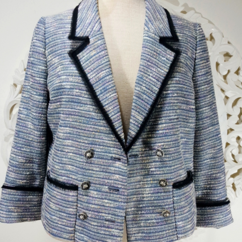 ANTHROPOLOGIE BLAZER JACKET WOMENS SIZE 4